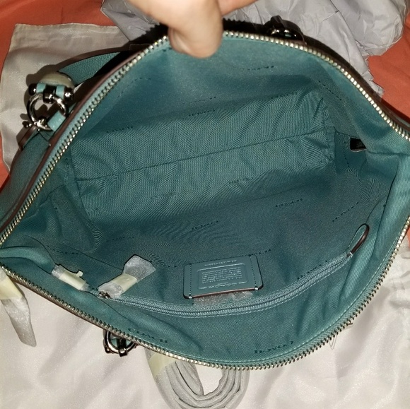 *Traded* COACH Pebble Leather Prairie Satchel - Picture 4 of 8